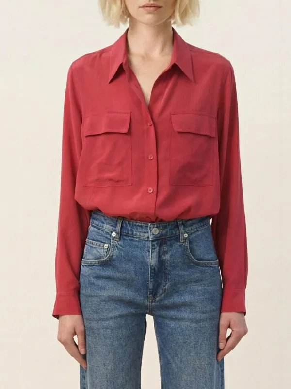Demo Shirt - Raspberry made by Vanessa Bruno