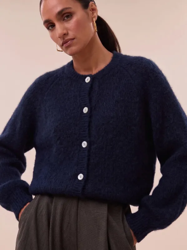 Sian Cardigan - Midnight made by iris
