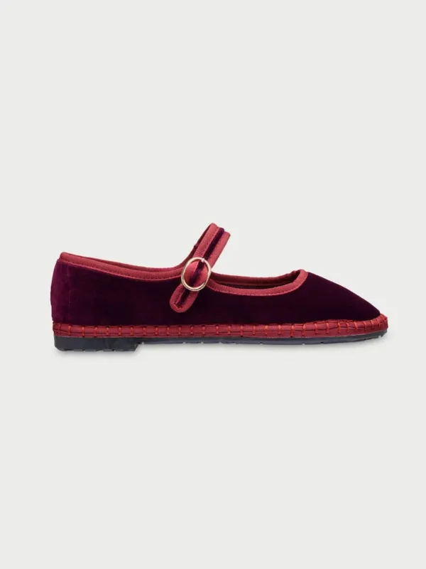 Boris Mary Jane - Dark Red made by Flabelus