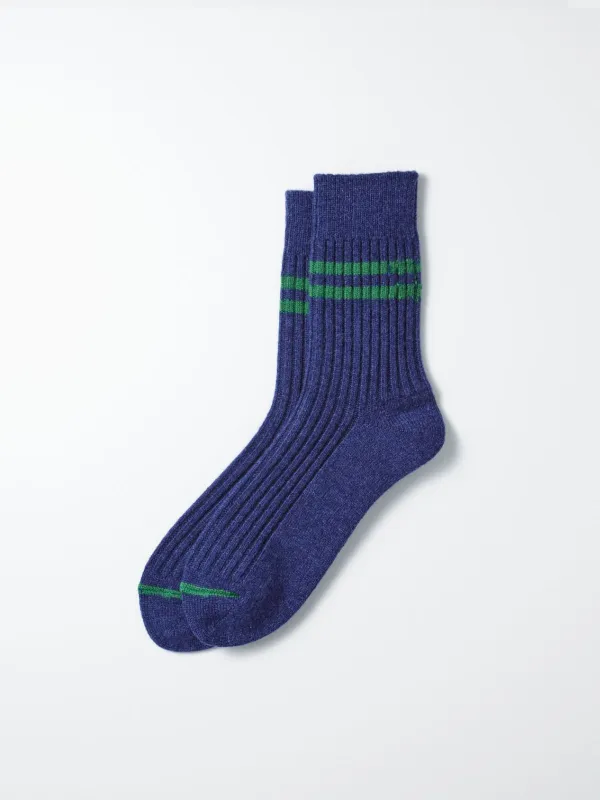 Stripe Socks - Blue/Green made by ROTOTO