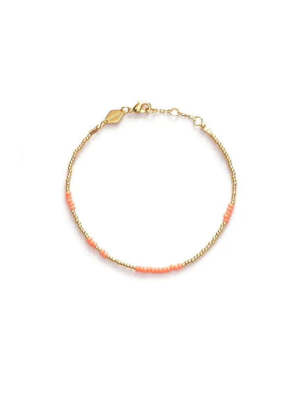 Asym Bracelet - Peach made by Anni Lu