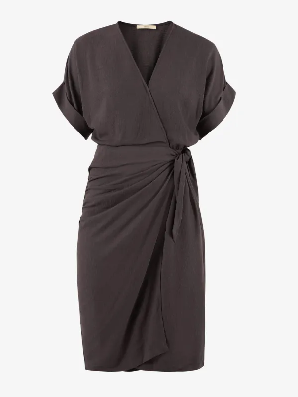 Sister Sari Jacquard Wrap Dress made by Sessun