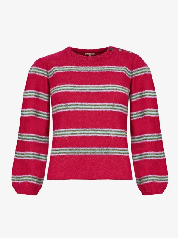 Diout Stripe Knit- Red sold by iris