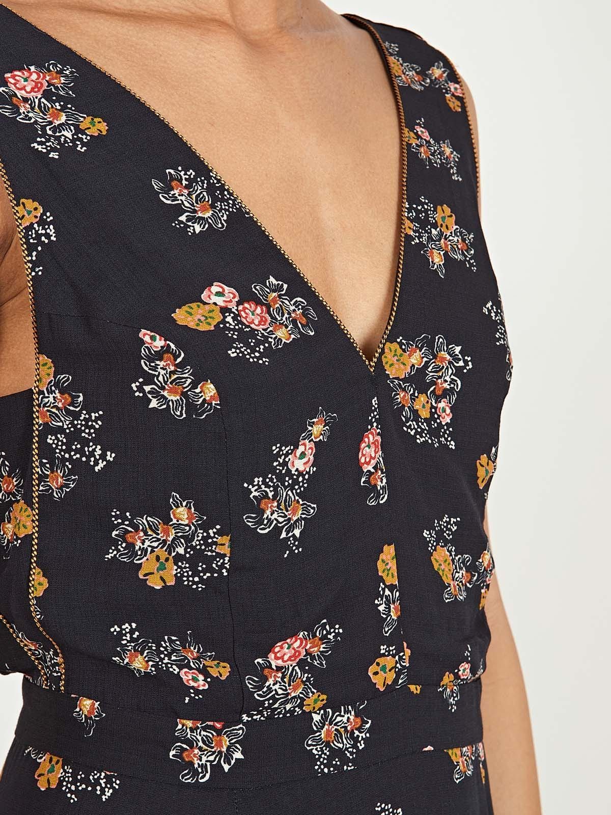 Meijia V-Neck Floral Midi Dress sold by iris product image thumbnail 5