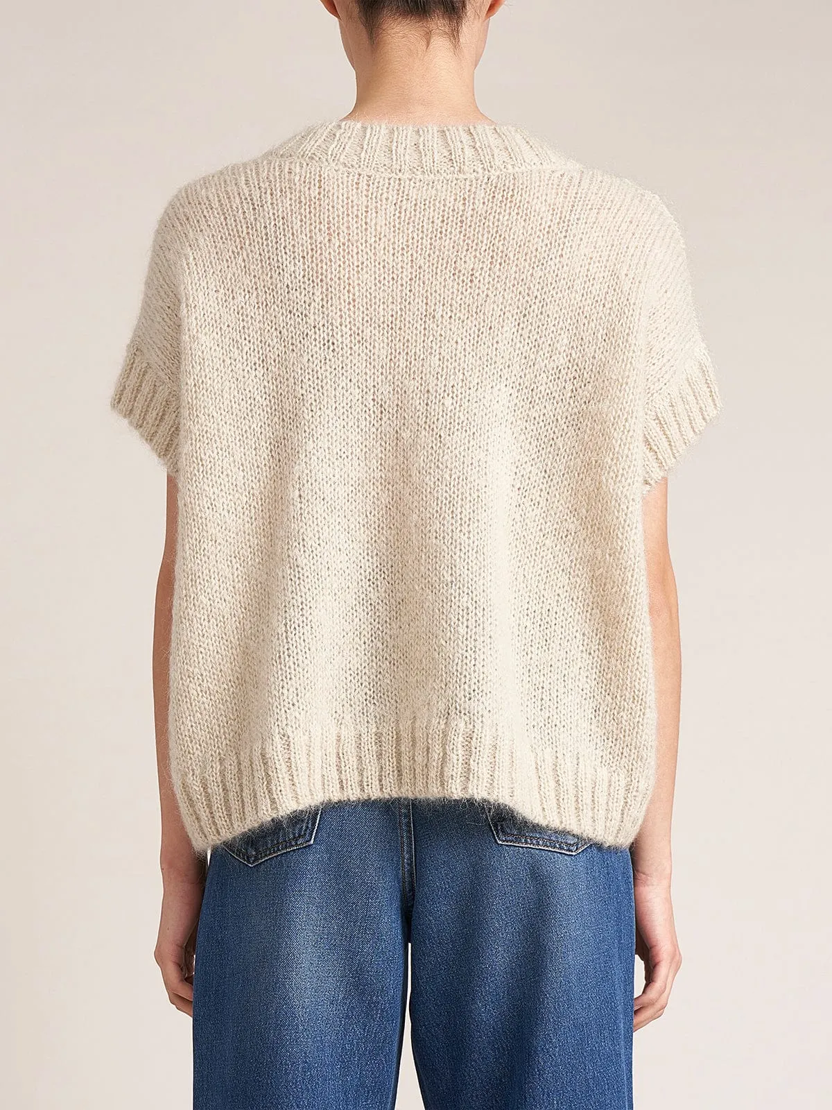 Abevy Tank Knit – Cream sold by iris product image thumbnail 3