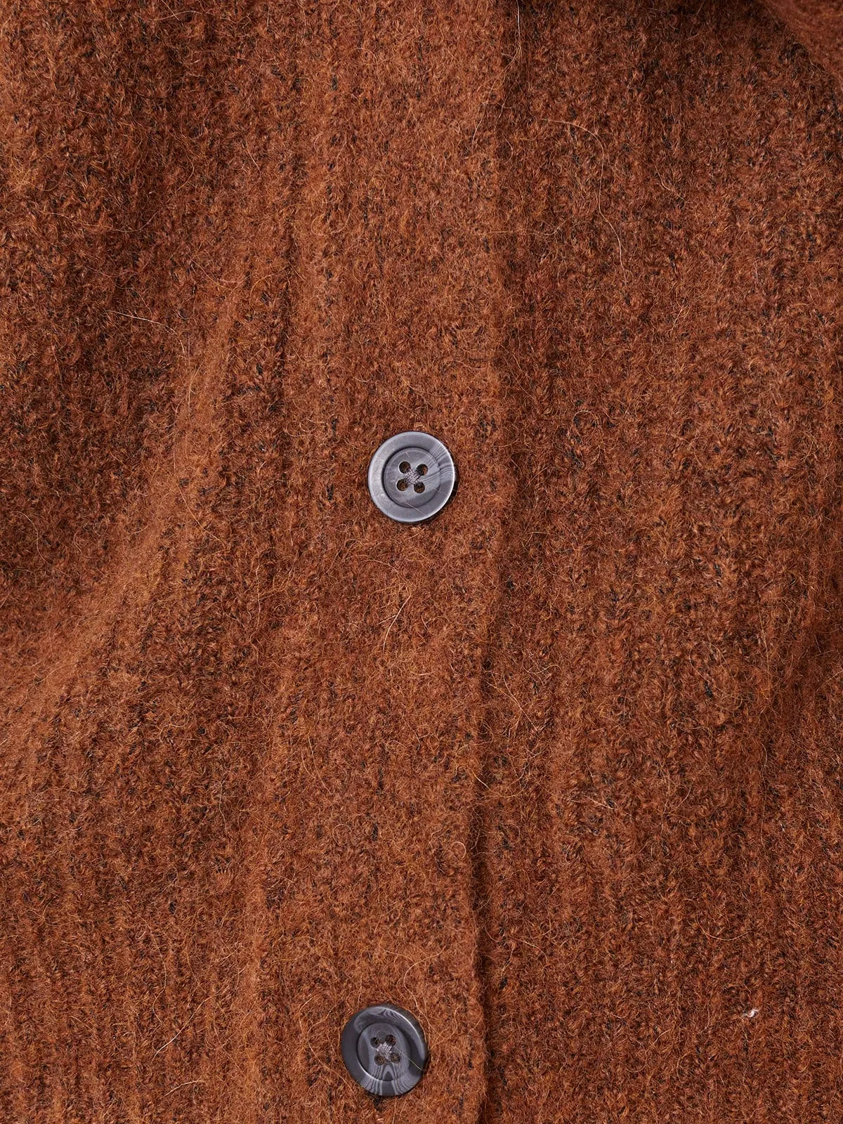 Mabel Alpaca Cardigan- Chocolate Brown sold by iris product image thumbnail 5