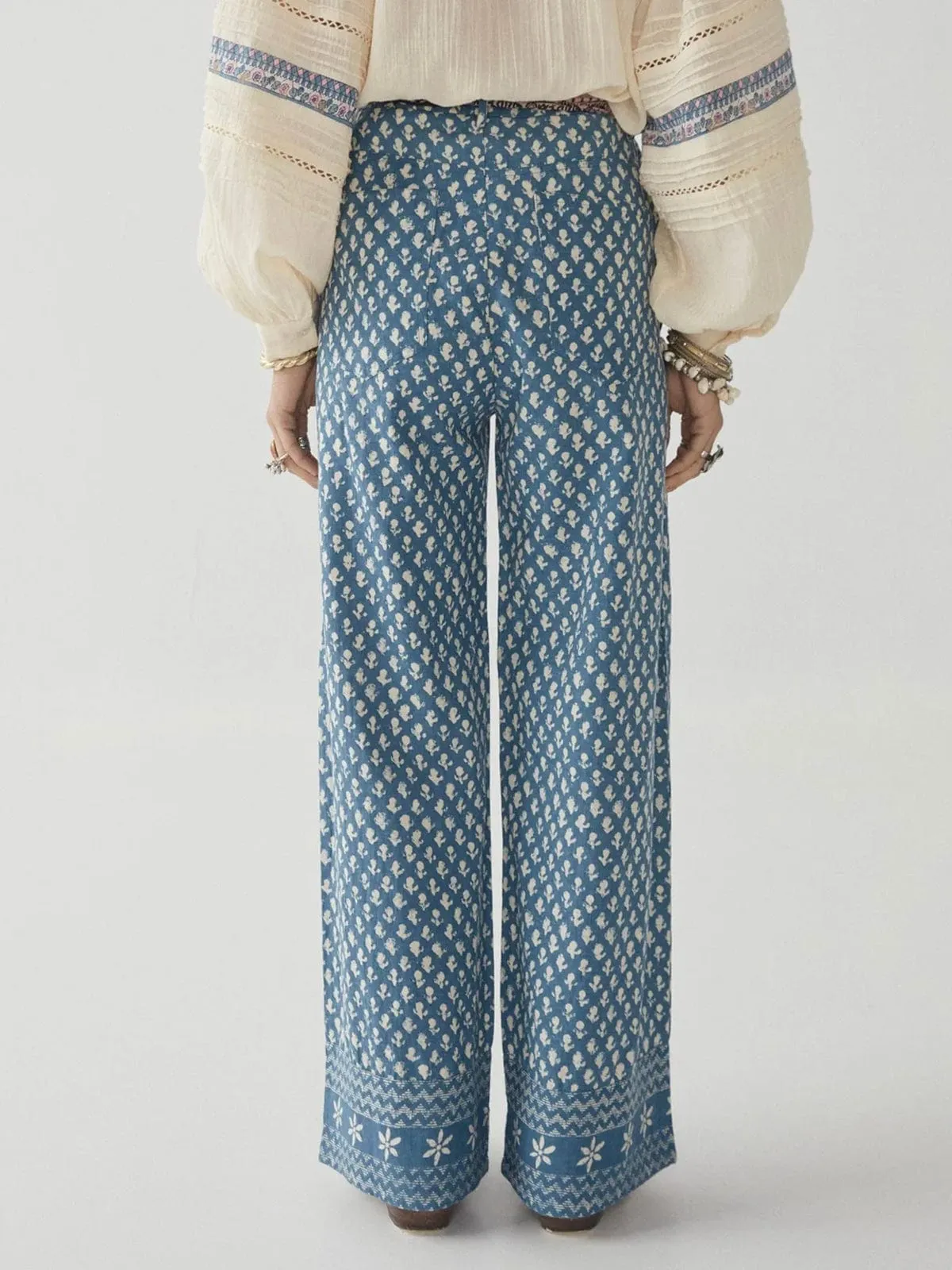 Indria Pants - Blue sold by iris product image thumbnail 3