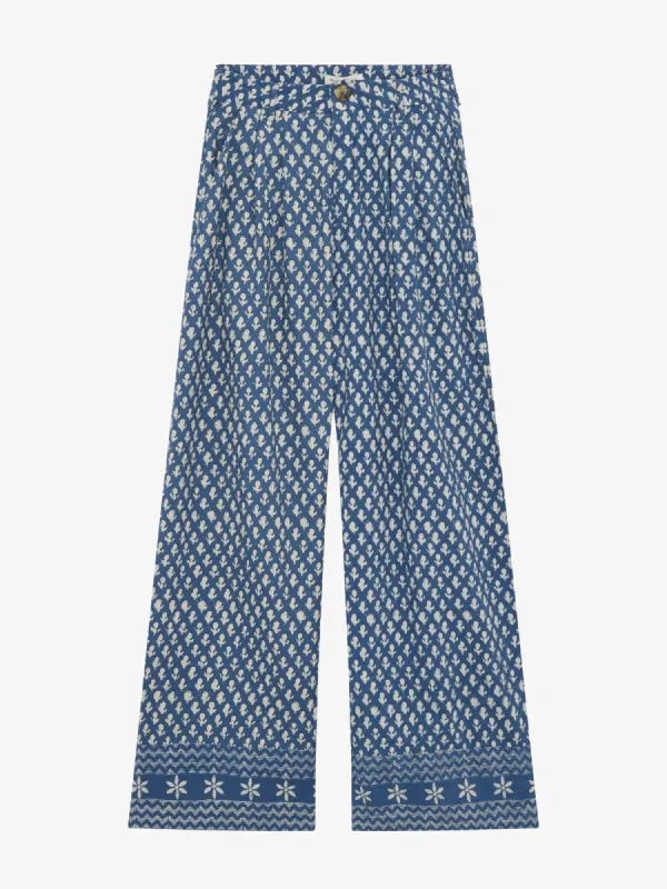 Indria Pants - Blue sold by iris