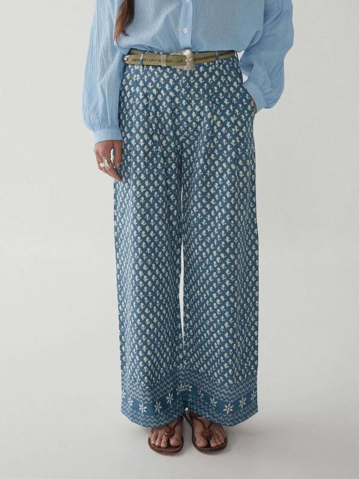 Indria Pants - Blue sold by iris product image thumbnail 2