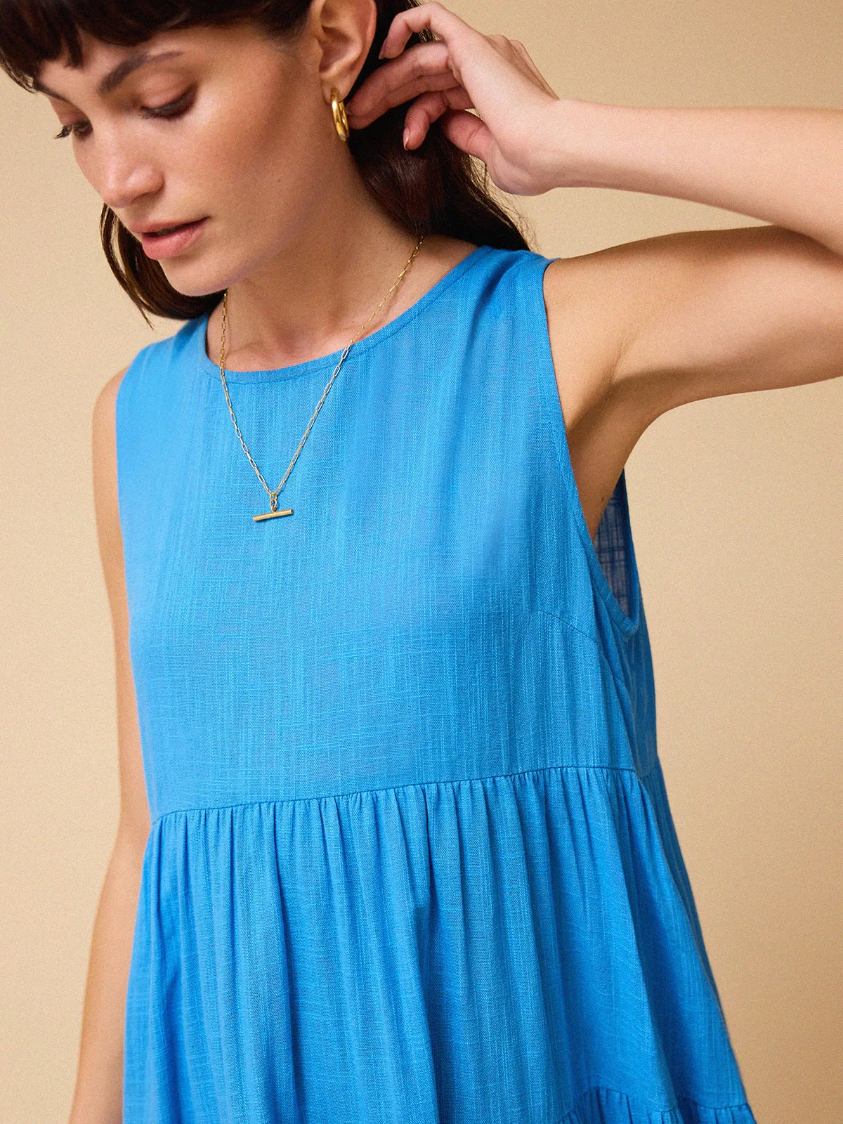 Mary Maxi Dress – Blue sold by iris product image thumbnail 4
