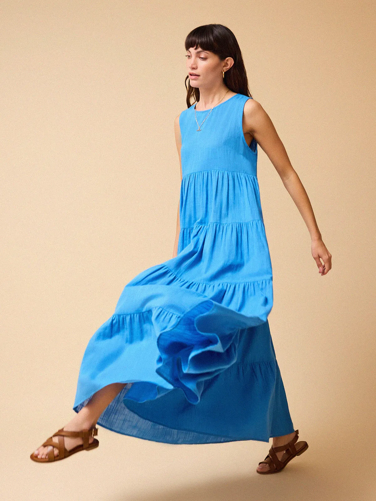 Mary Maxi Dress – Blue sold by iris product image thumbnail 5
