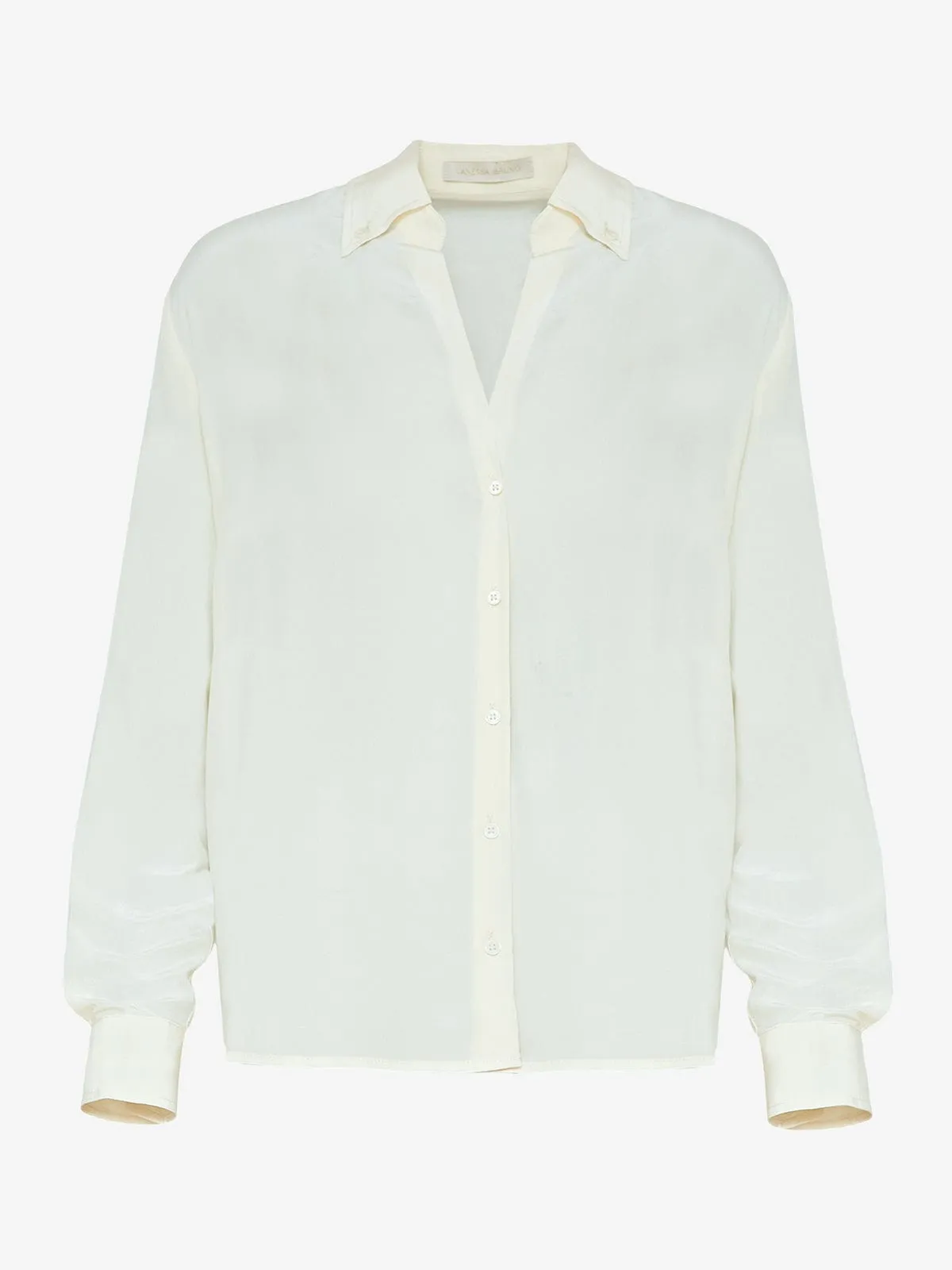 Druyat Silk Shirt- Ecru sold by iris