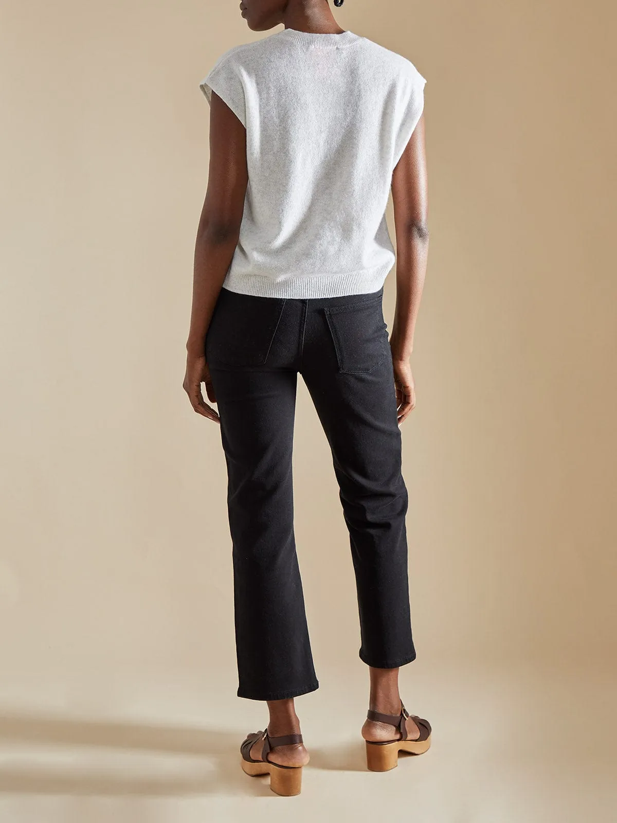 Lucca Crew Neck Tank- Light Grey sold by iris product image thumbnail 4