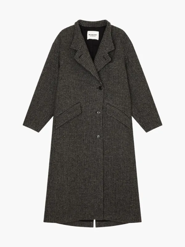 Sabine Coat- Grey made by iris