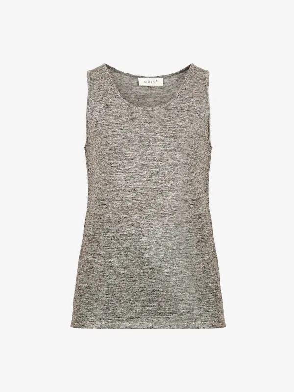 Rio Linen Vest Top made by iris