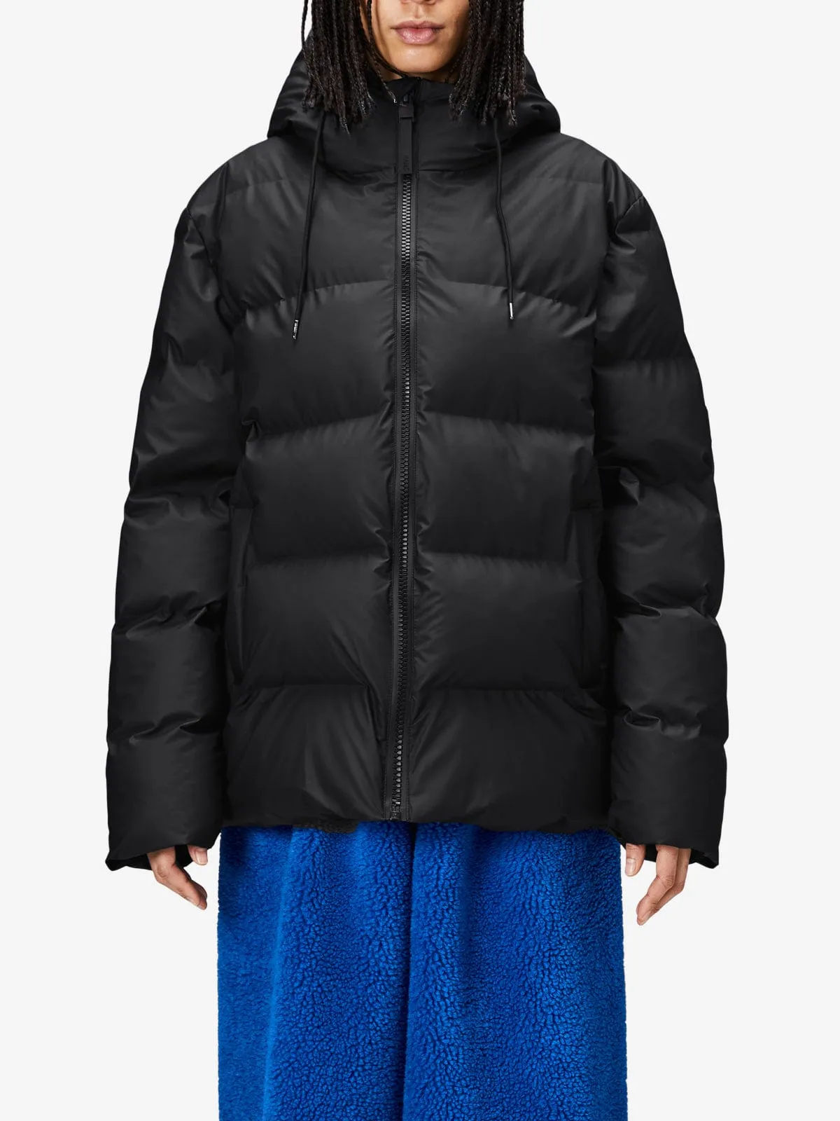 Alta Short Puffer Jacket- Black sold by iris product image thumbnail 2