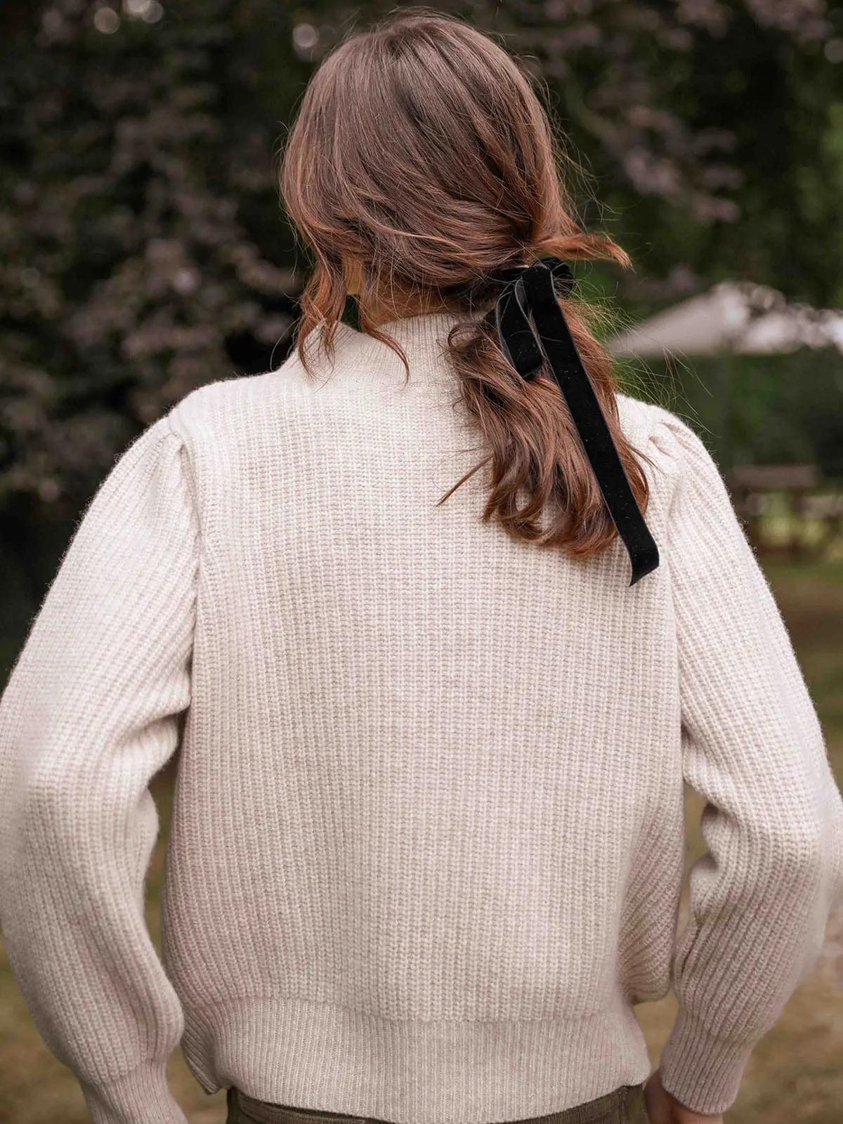 Diana Ribbed Turtle-Neck Jumper sold by iris product image thumbnail 4