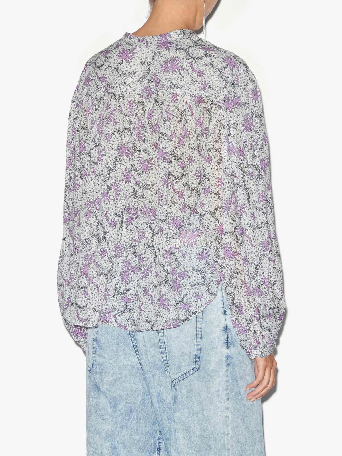 Salika Blouse – Ochre and Black sold by iris product image thumbnail 3