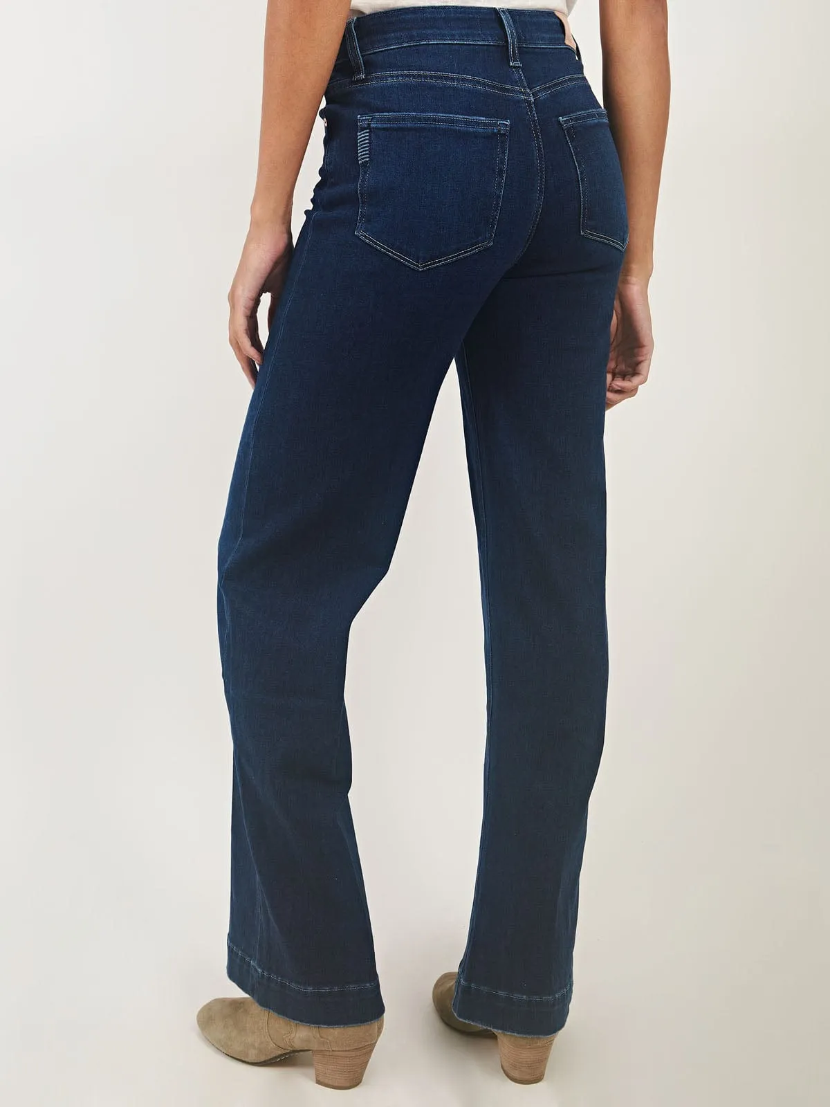 Leenah Wide Leg Denim Jeans sold by iris product image thumbnail 3