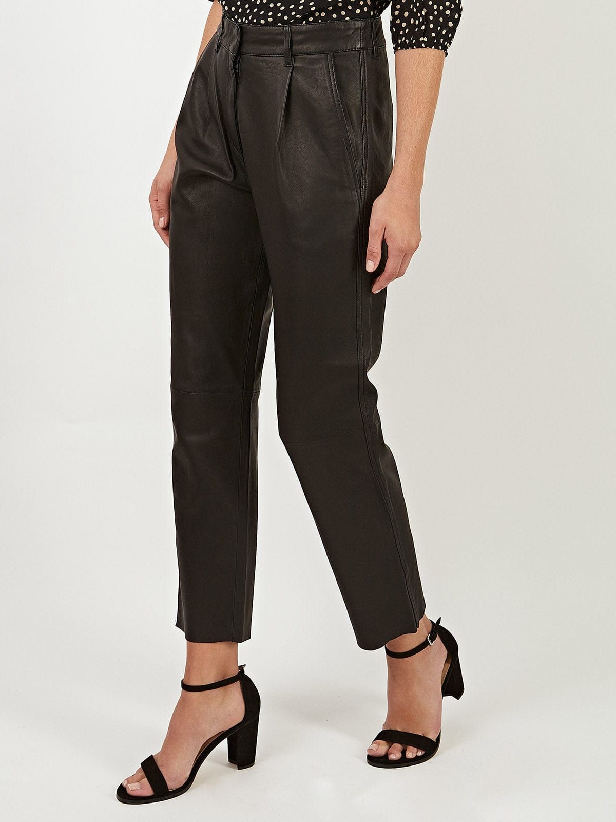 Leather Iris Relaxed Pants sold by iris product image thumbnail 2