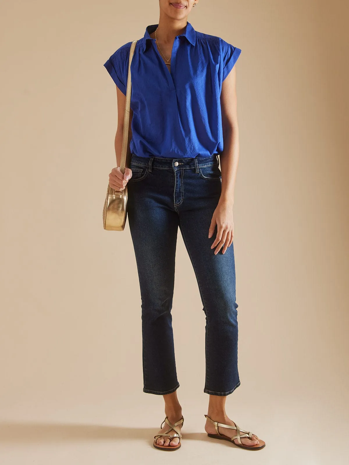 Emma Shirt - Blue sold by iris product image thumbnail 4