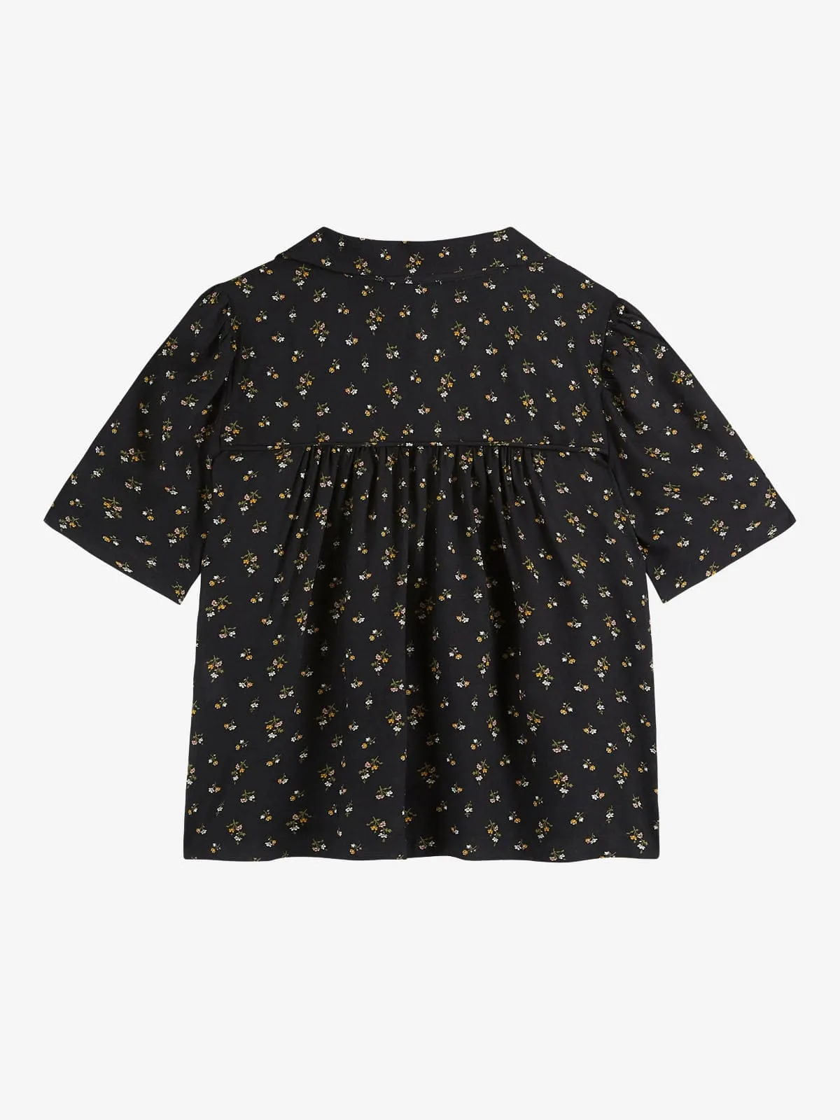 Fleurs Shirt- Black sold by iris product image thumbnail 4