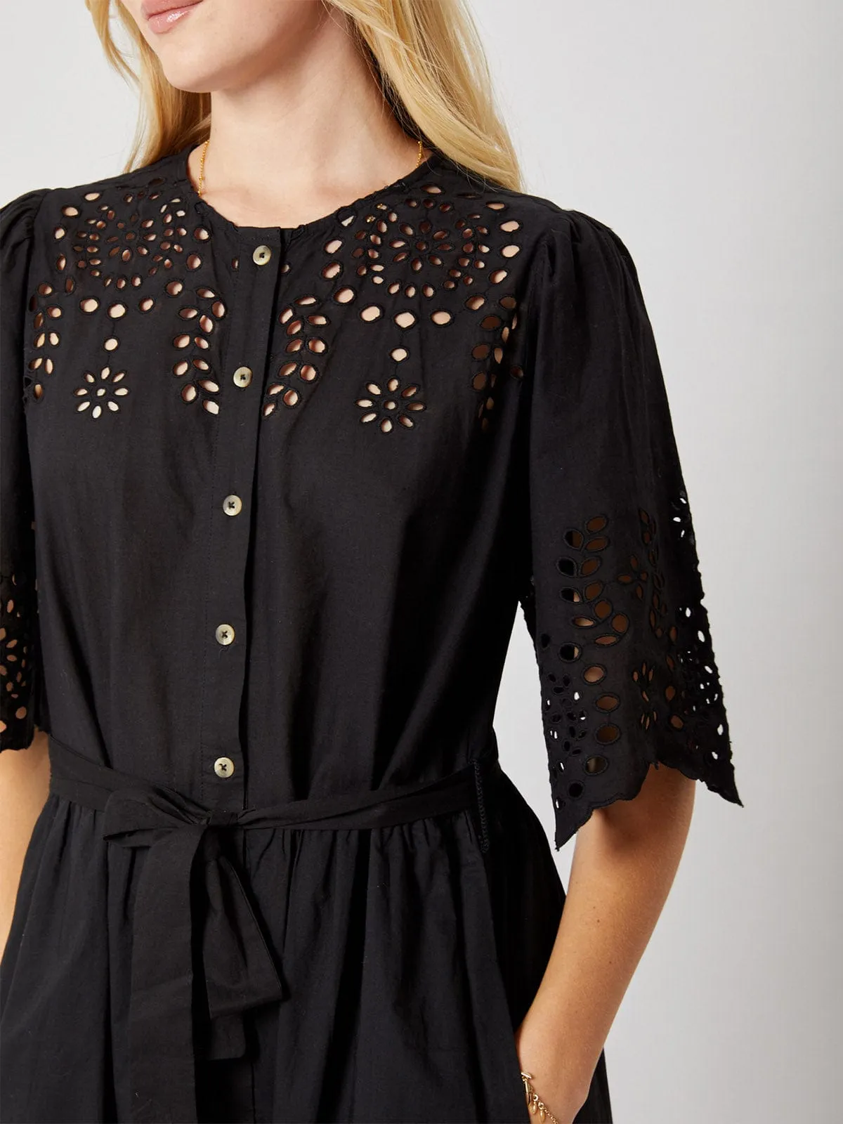 Margot Cotton Lace Dress sold by iris product image thumbnail 3