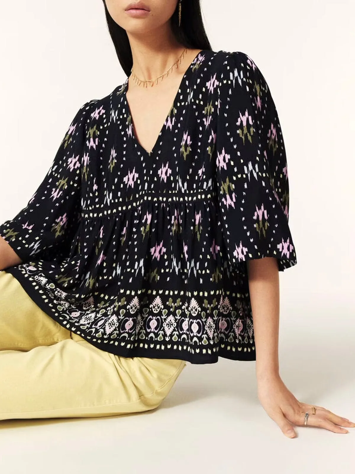 Narry Print Top sold by iris product image thumbnail 4