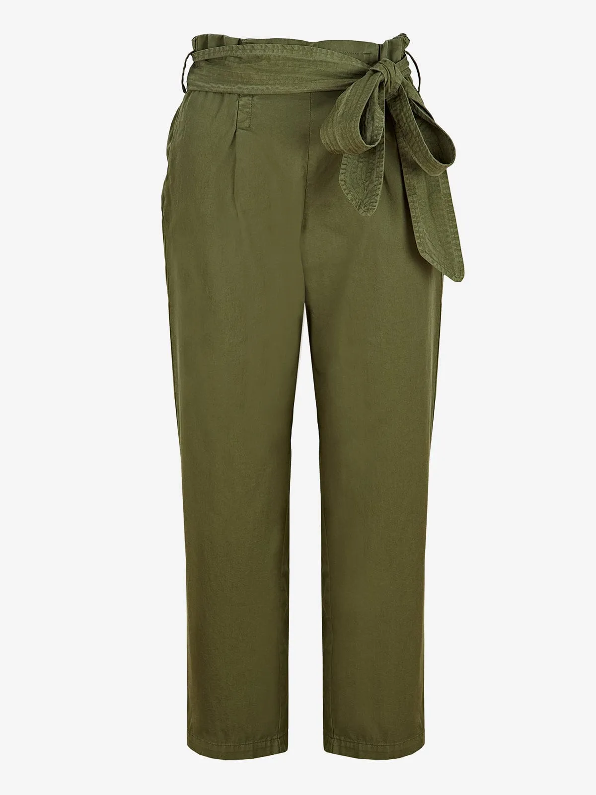 Rocky Cotton Trouser- Dark Khaki sold by iris product image thumbnail 4