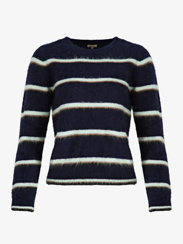Dattor Stripe Navy Knit sold by iris