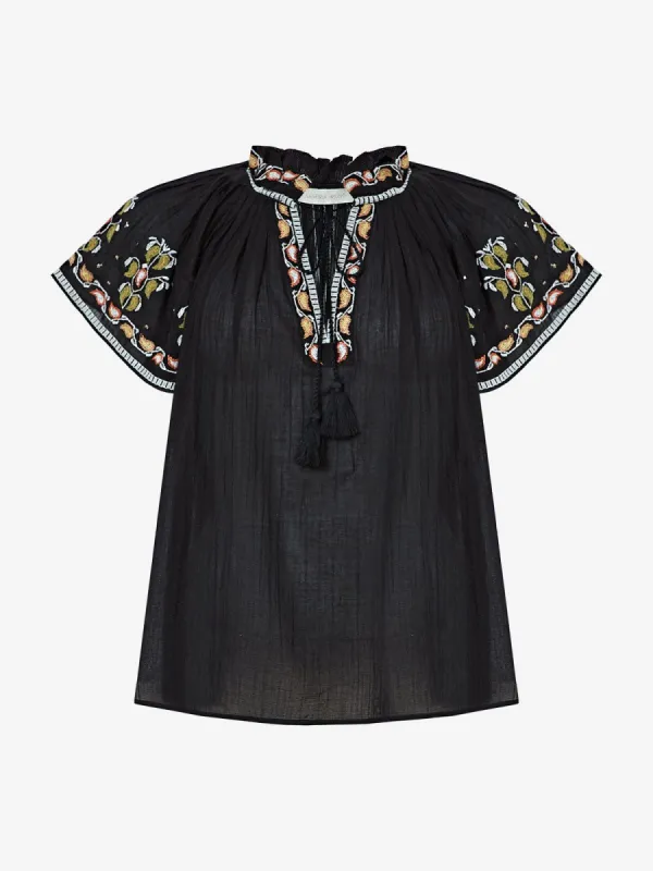 Valentin Embroidered Top sold by iris