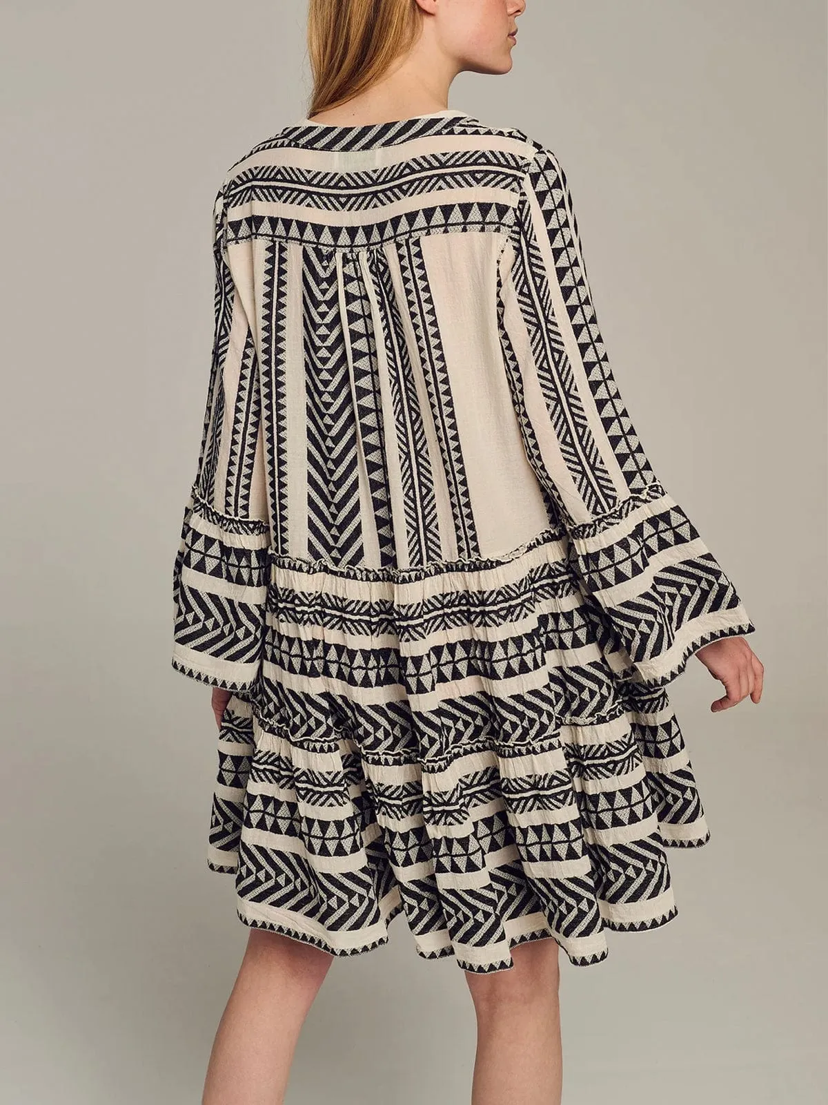 Ella Dress – Black and White sold by iris product image thumbnail 3