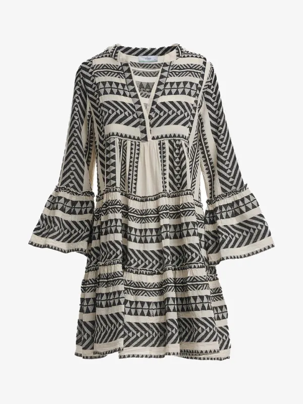 Ella Dress – Black and White sold by iris