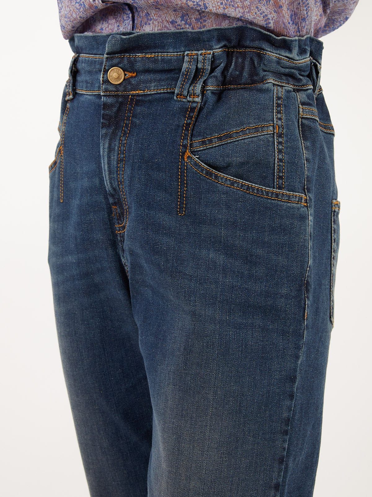 Paige Baggy Cropped Jean sold by iris product image thumbnail 4