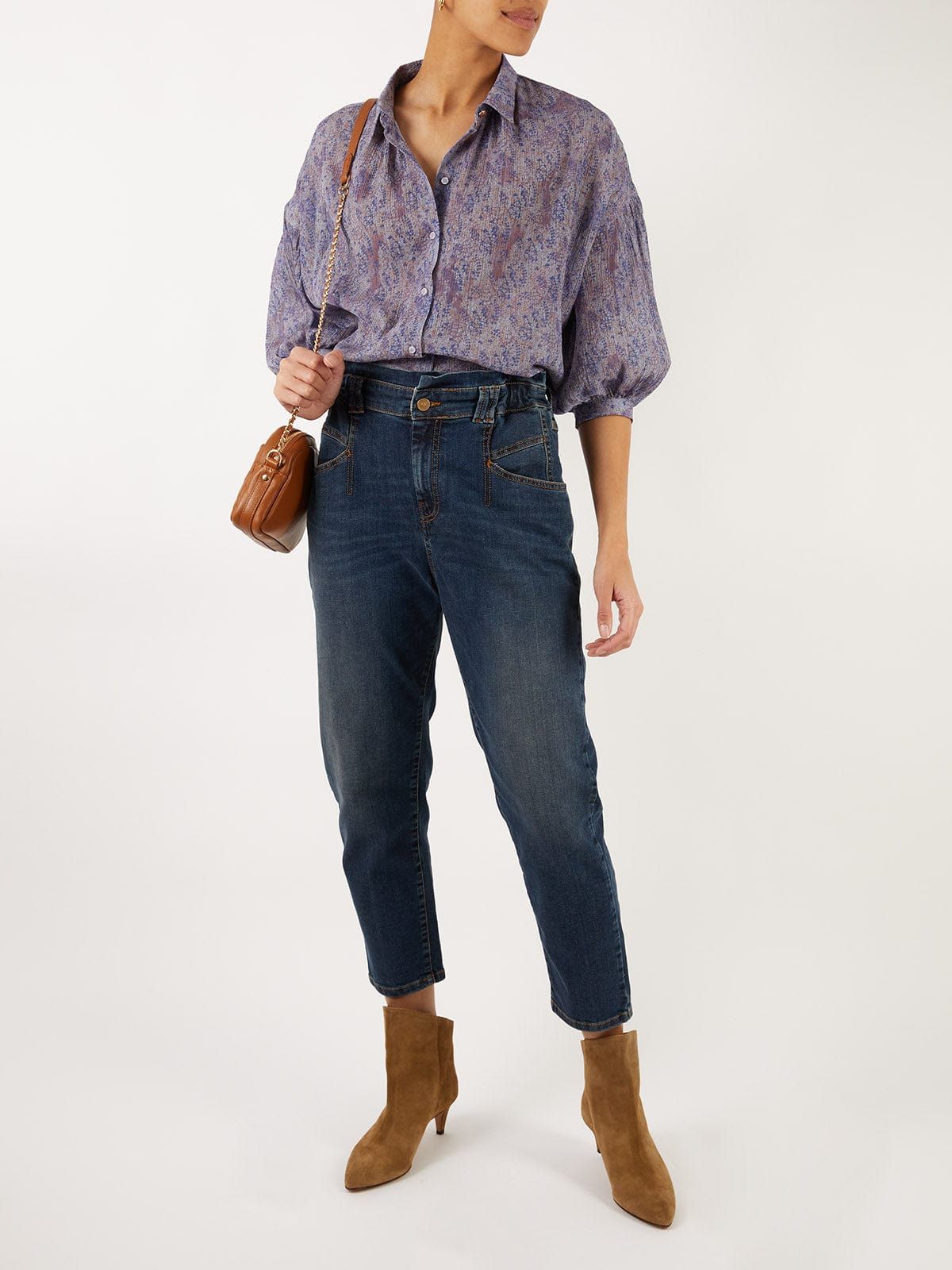 Paige Baggy Cropped Jean sold by iris product image thumbnail 5