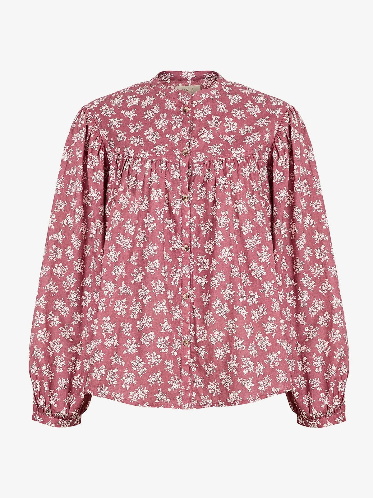 Lola Button Front Blouse - Rose Pink sold by iris product image thumbnail 5