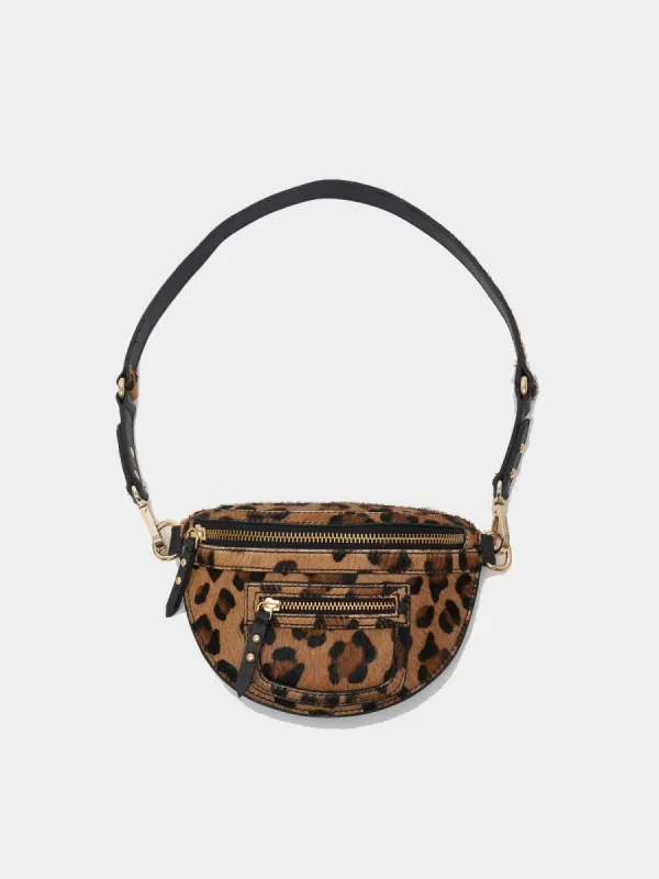 Sana Pony Bag- Leopard made by iris