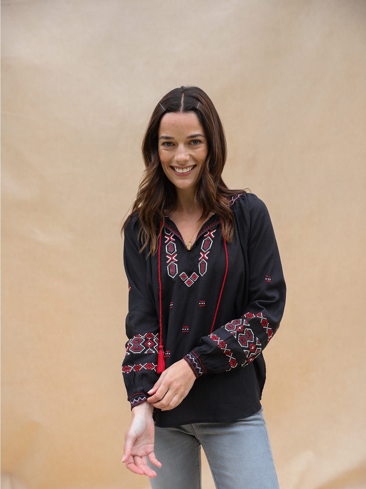 Savanah Embroidered Top sold by iris product image thumbnail 2