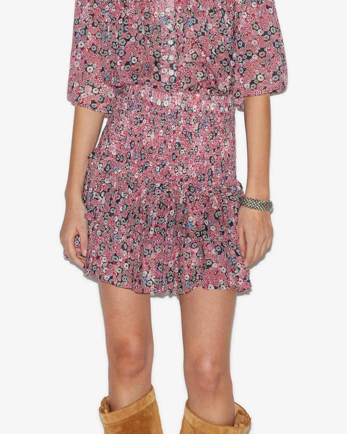 Naomi Skirt – Raspberry sold by iris product image thumbnail 2