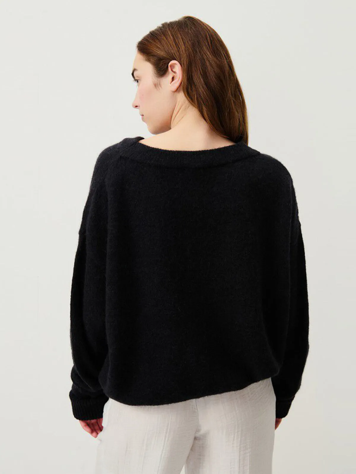 Vitow Cloud Knit Jumper – Black sold by iris product image thumbnail 3