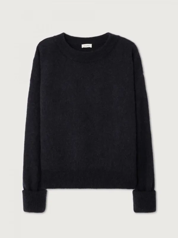 Vitow Cloud Knit Jumper – Black made by iris