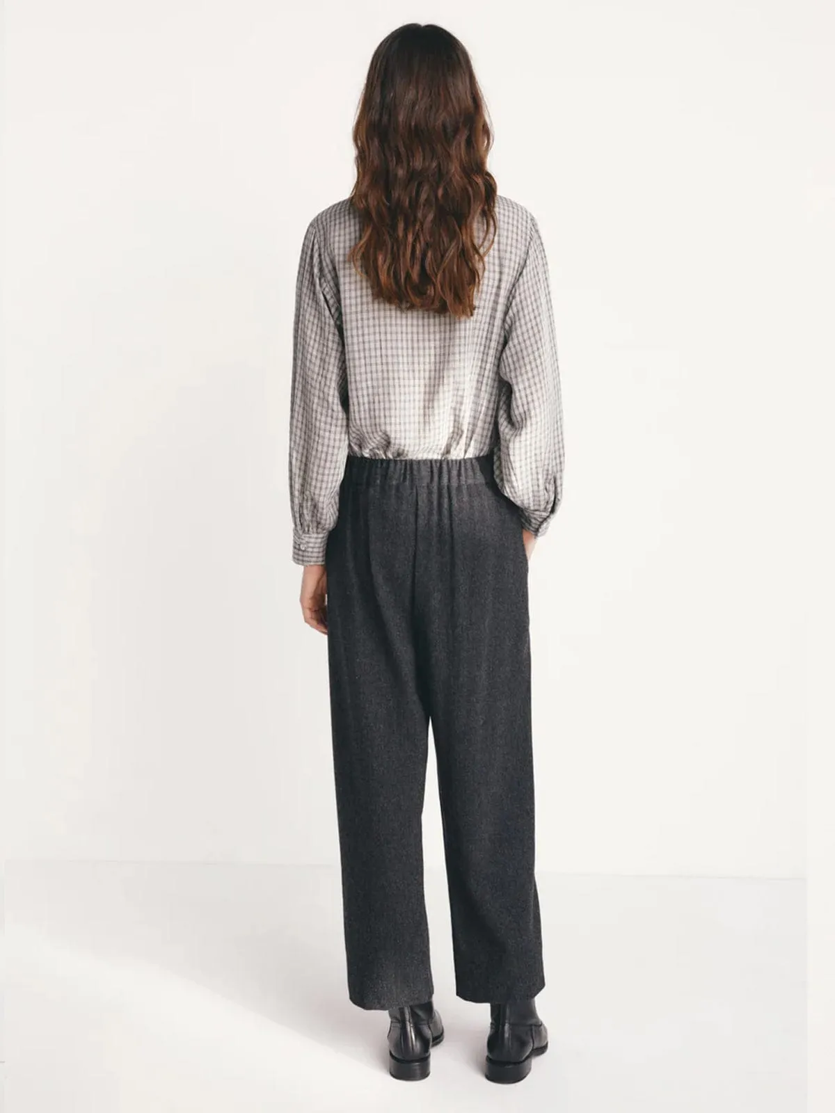 Joie Ruffle Shirt – Grey sold by iris product image thumbnail 5