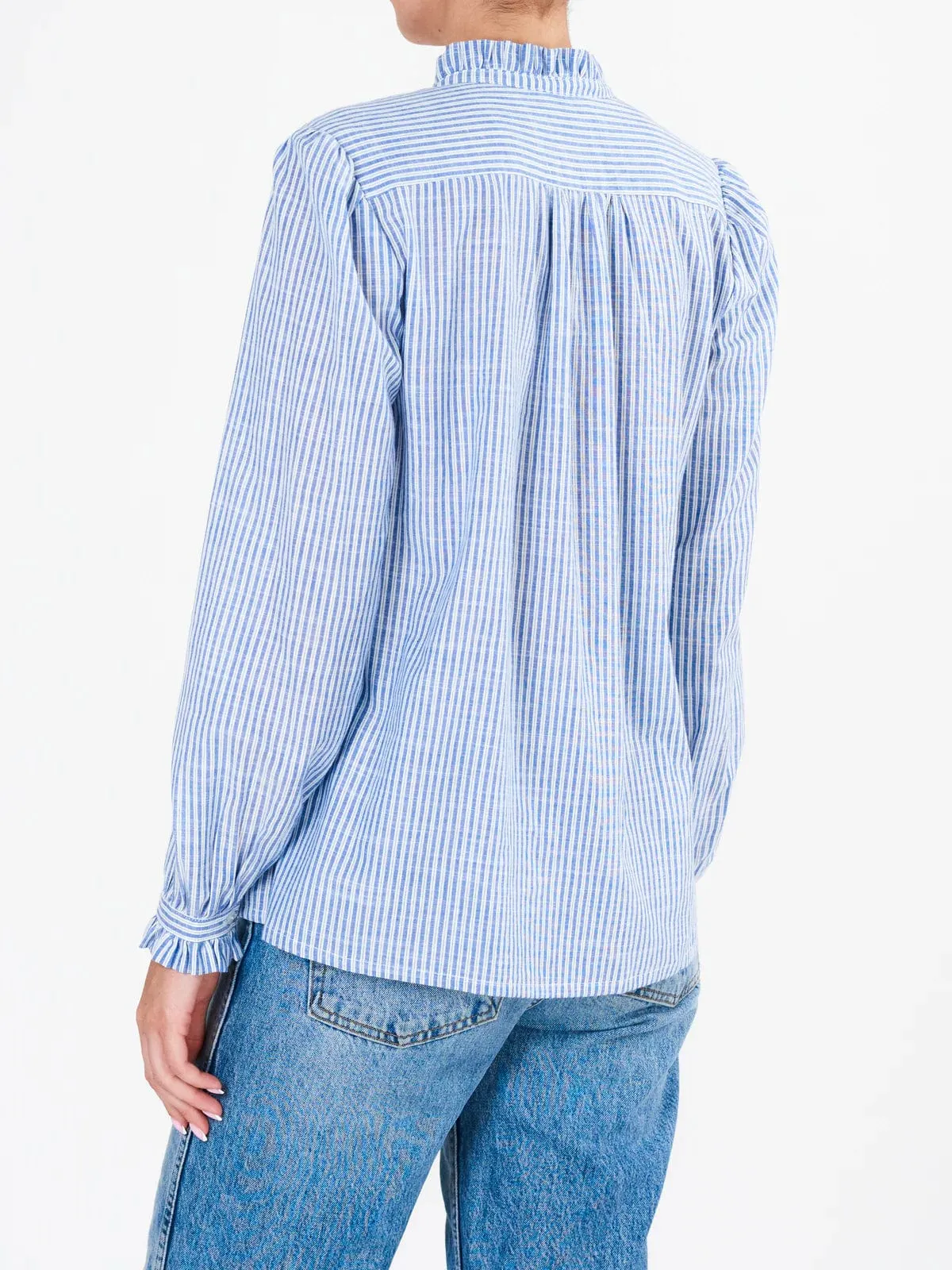 Chrissie Top - Blue sold by iris product image thumbnail 3