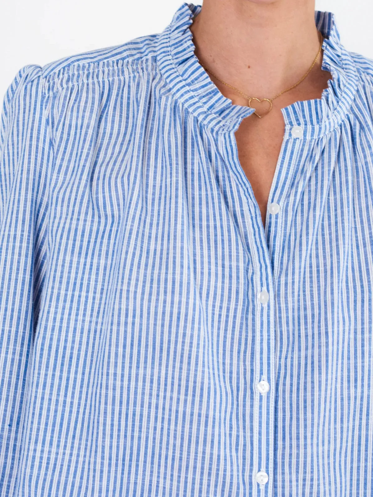 Chrissie Top - Blue sold by iris product image thumbnail 4