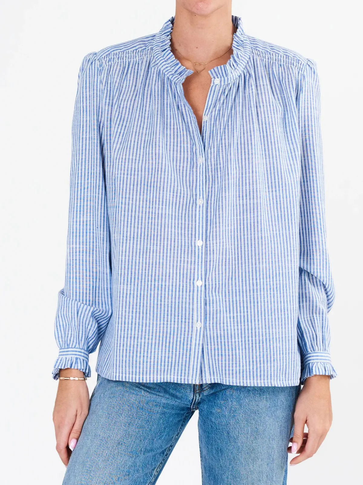 Chrissie Top - Blue sold by iris product image thumbnail 2