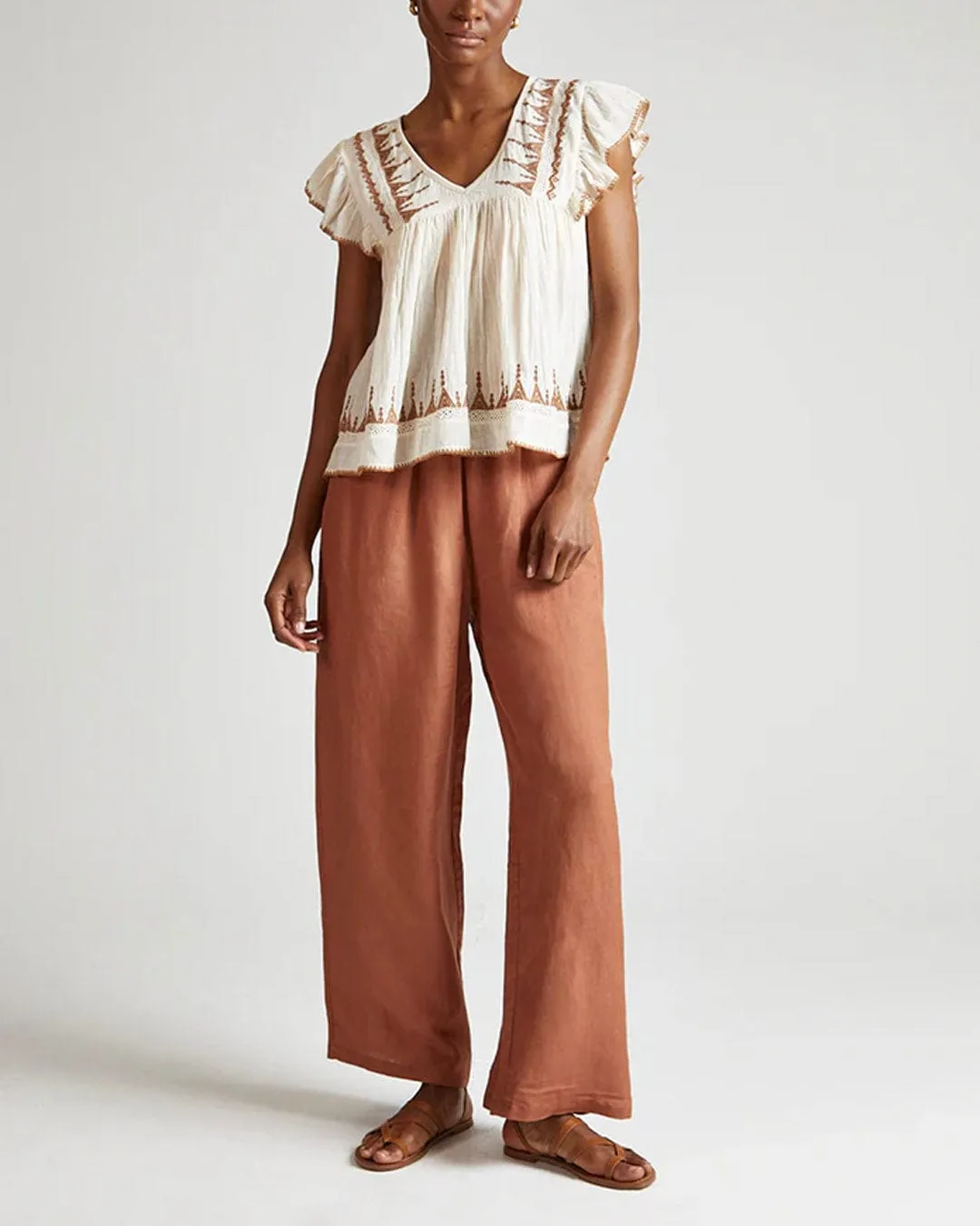 Mariana Top - Ecru sold by iris product image thumbnail 3