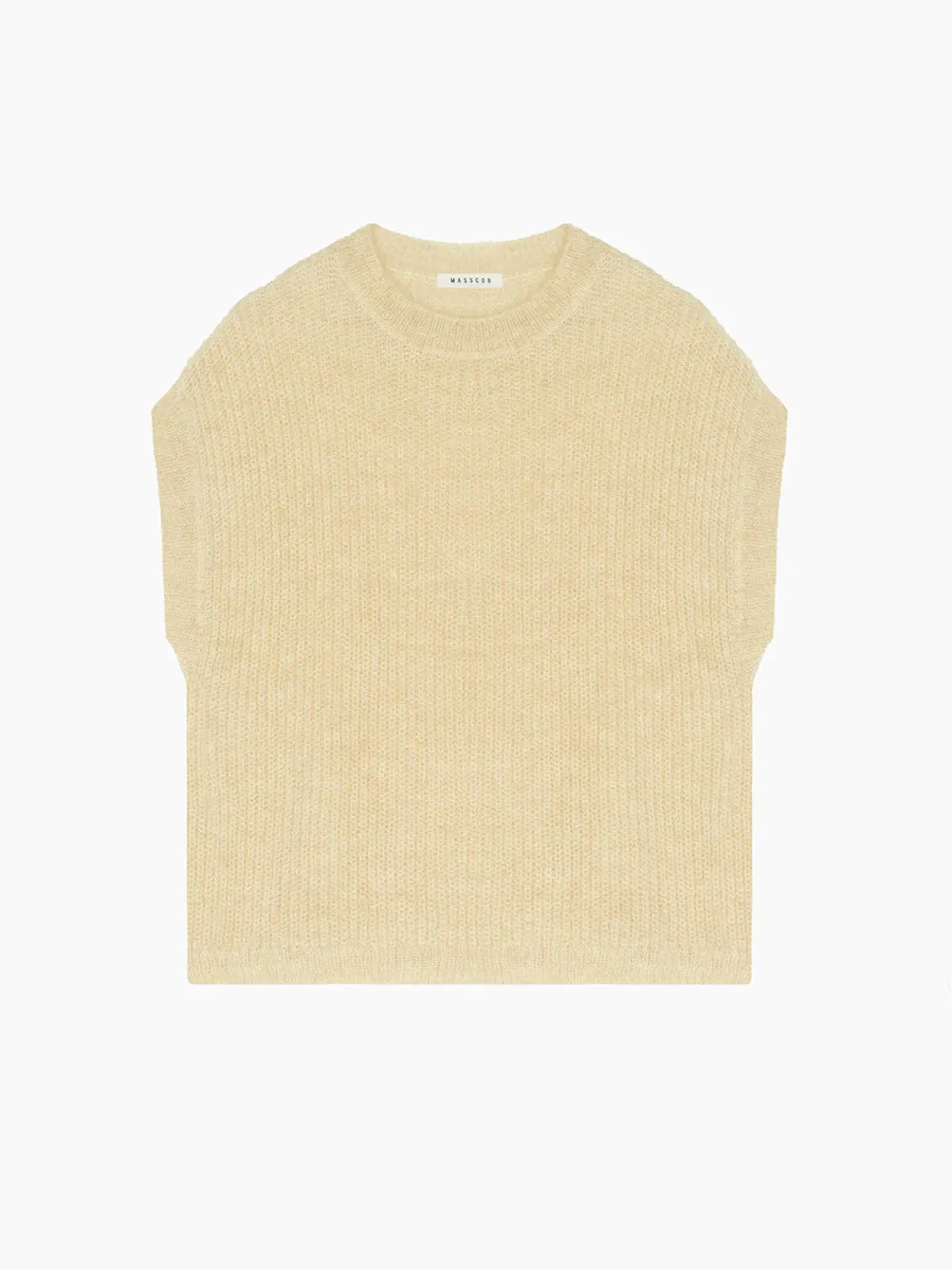 Palma Sleeveless Jumper – Cream sold by iris