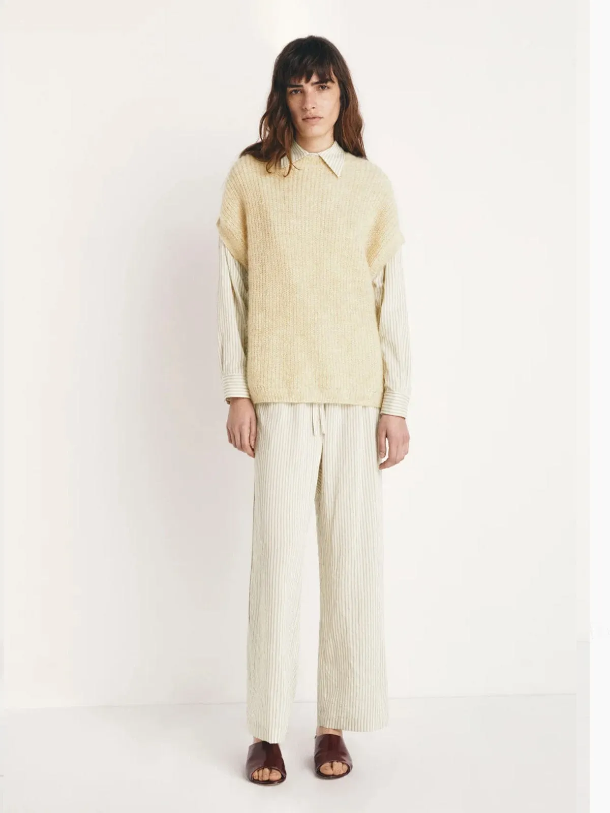 Palma Sleeveless Jumper – Cream sold by iris product image thumbnail 5