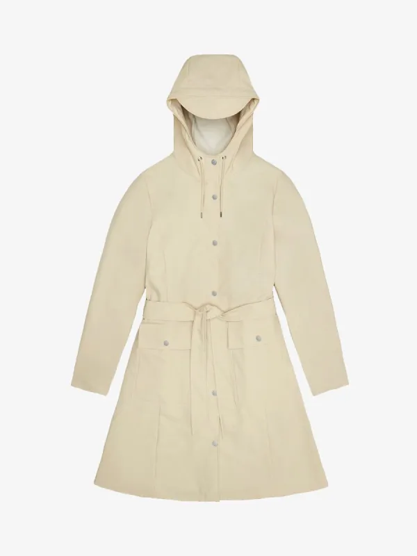 Rains Curve Jacket- Cream made by Rains