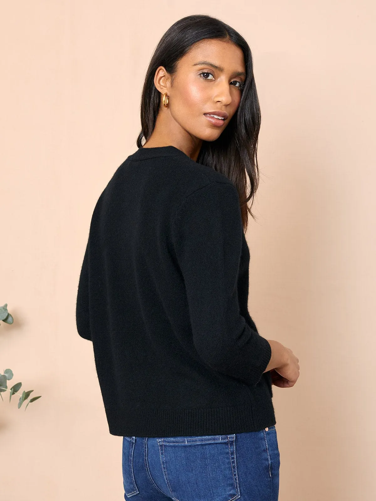 Thea Cardigan- Black sold by iris product image thumbnail 3